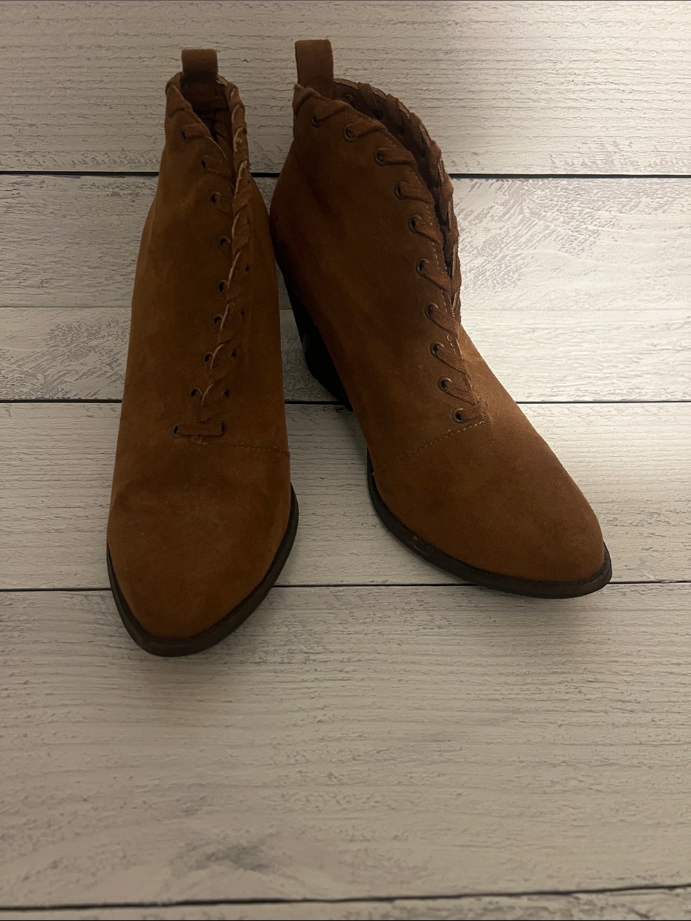 Coconuts by Matisse Ankle Boots in Chestnut Brown